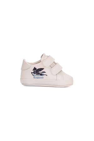 sneakers in pelle bianco ETRO KIDS | GV0516Z2132105BL